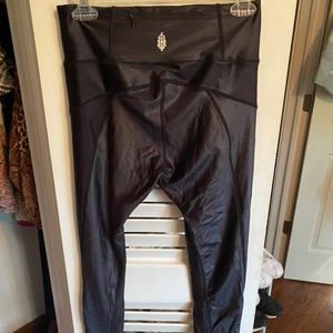 Free People Movement Glossy Leggings